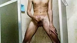 Skinny Young 18+ Brazilian Bathes And Masturbates To Orgasm