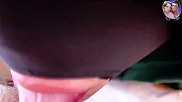 omg, evil housewife screamed as her pussy got licked loud!