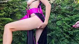 outdoor fun with my hot japanese stepsister and toys 😈