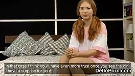 Fervid teen 18+ spreads soft vagina in group banging and loses virginity through defloration