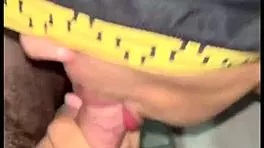 my work buddy kept flirting, so i fucked him before he left