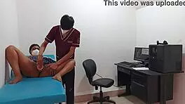 Horny 18-Year-Old Teen 18+ager Gets Pussy Pounded by Perverted Doctor