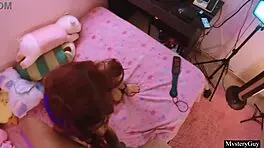 Cindy luna, petite 18+, gets spanked and bound in quick bondage fuck with tight pussy