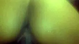 Teen slut rides big black cock for huge creampie