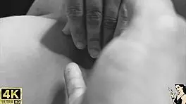 Does the security guard fuck Andressa Castro and cum in her mouth?