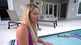 You're Rock Hard for Brattyma Old and Young 18+ POV Ride