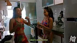 sluts rant about lousy husbands then hook up in bed