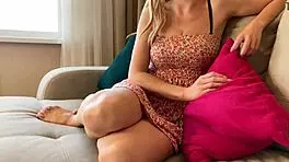 Real Cheating on Wife with Her Sister While She’s Away - RUSSIAN AMATEUR MOANING Loud!