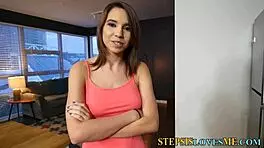 Stepsis Teen 18+ Pounded Hard POV by Big Cock! Can't Believe This Action!