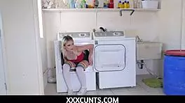 Yo, petite Jessie Saints totally loves her wet pussy action!