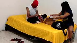 Doll fucked by man after days without sex