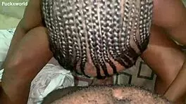 Fuckxworld roommate blowjob in bedroom with big cock