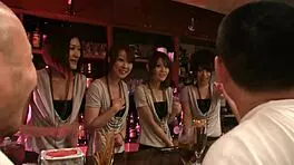 Japanese Hot Chick Sits on Huge Cock, Rides Like Star