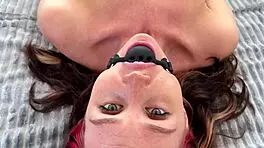 blonde teen fingered to orgasm while bound