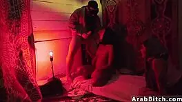Tight Arab Teen Blows in Hidden Whorehouse
