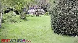 naughty nurse with blue eyes eats cum on break in curvy hospital first time