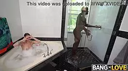 Sheem The Dream And Trinity Olsen Share A Taboo Bubble Bath Fuck