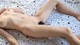 petite skinny milf gets her perfect multiple orgasms!