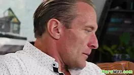 Blondie Teen Massage Session