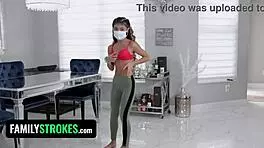 Tiktoker unleashes wild side with monster cock facial