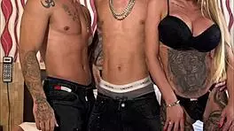 Wow! Watch this tattooed Latina teen 18+ take anal with a machine!