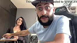 My manager makes me sign contracts, and I'm craving to suck that big cock! 😏