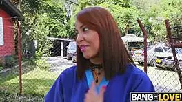 Petite colombian nurse katy gets banged by old man in group blowjob session