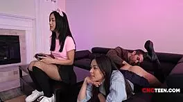 imagining threesome with colombian tatiana alvarez and salome gil