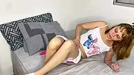 Young Pornstar Experiences First Bareback Gangbang with Intense Orgasms