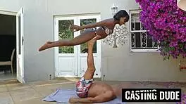 Stepdad bangs huge tits wife with stepnephew in taboo group