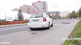 Street pickup with Sofi Smile and Gio1245