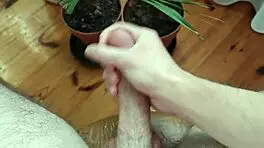 Watch this huge homemade solo masturbation leading to orgasm on bed?