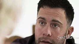 Skye Blue, goddess with big natural tits and small waist, gets her pussy licked by future brother-in-law