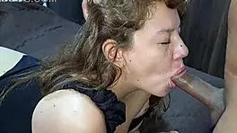 busty colombian enjoys her toy