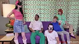 Alex Coal Feels Intense Pleasure in Halloween Roleplay with Old Man