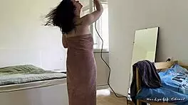 Busty Marlyn Chenel skips date to masturbate with toys