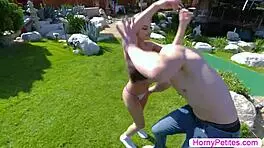 Hey, wanna see sexy Sydney take a massive cock in hardcore banging?