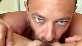 Brad Newman Licks Tight Pussy In POV