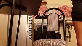 upskirt view of music alumna miranda in miniskirt outdoors. spying on her legs and pussy.