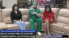 Dr. Tampa, Examine Brooklyn Rossi's Tight Pussy In Her First Gyno?