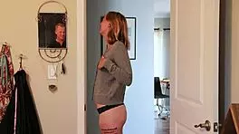 Lana Rey Virgin Teases Her Tight Pussy