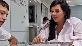 Private lessons turn wild with young 18+ literature teacher Savannah Watson in hardcore fucking