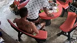 getting secretly filmed by my friend while we fuck rough and creampie.