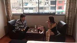 Casting a Petite Venezuelan Nympho Mia Fenix with Barely Legal Cumshot