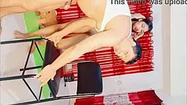 I watched the teen deepthroat that cock before cumming all over her bubble butt.