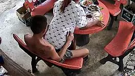 getting secretly filmed by my friend while we fuck rough and creampie.