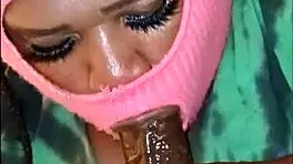 she played with bubbles after a fun activity