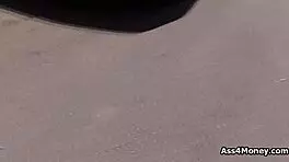 Locked Out Girlfriend Gets Fucked By Stranger In Public