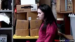 Stealing Cute Teen Cutie Slammed By Security Or Jailed