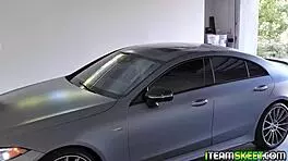 Kiara Edwars worships her crush's girthy dick with deepthroat